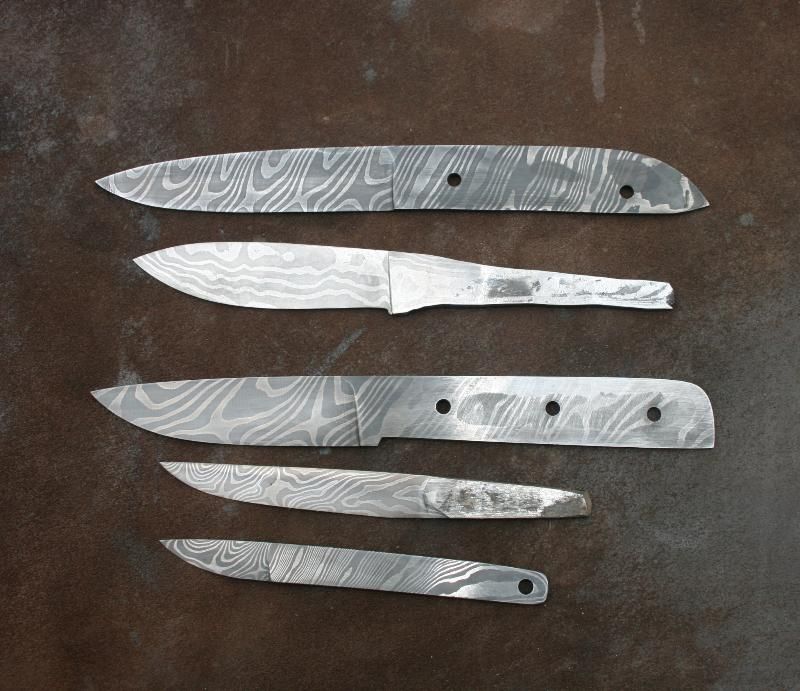 Recent knife making course DAMASCUS!! pic heavy
